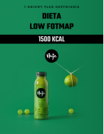 Ebook Jadłospis dieta low foodmap 1500 kcal